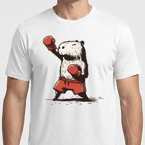 Férfi Imperial póló - boxing capibara