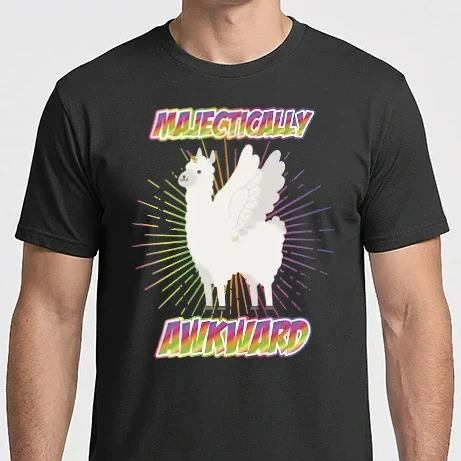 Férfi Imperial póló - Majestically Awkward