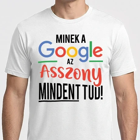 Férfi Imperial póló - Google asszony