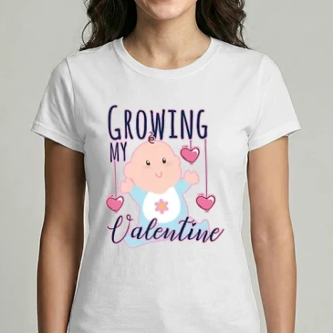 Női Imperial póló - Growing my Valentine