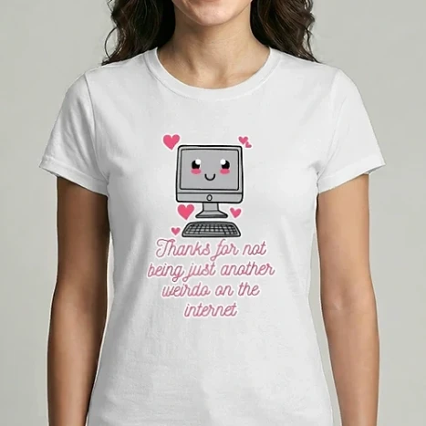 Női Imperial póló - Not another weirdo