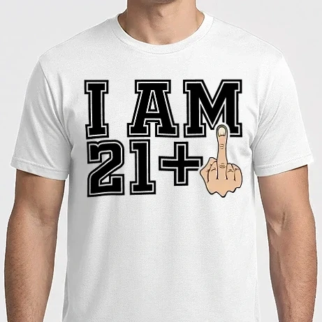 Férfi Imperial póló - I am 22