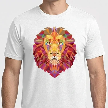 Férfi Imperial póló - Oroszlán design