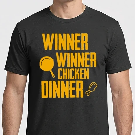 Férfi Imperial póló - PUBG - Winner Winner Chicken Dinner 6