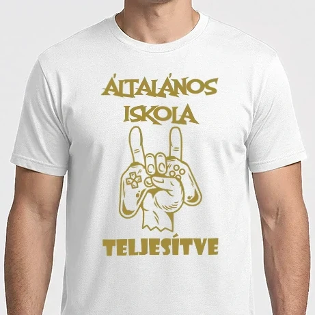 Férfi Imperial póló - Általános iskola teljesítve