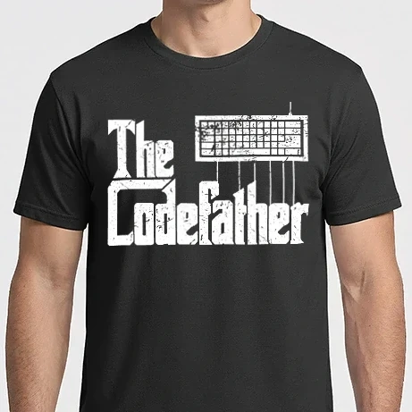 Férfi Imperial póló - The Codefather programozós póló