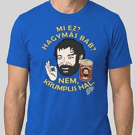 Férfi Alap póló - Hagymás Bab