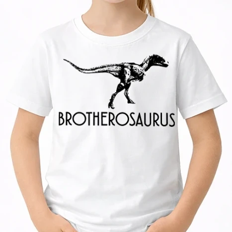 Uniszex gyerek Póló - Dínócsalád Brotherosaurus