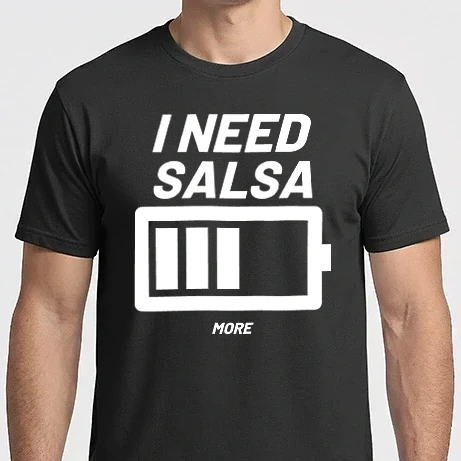 Férfi Imperial póló - I NEED SALSA MORE