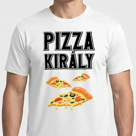 Férfi Imperial póló - Pizza király