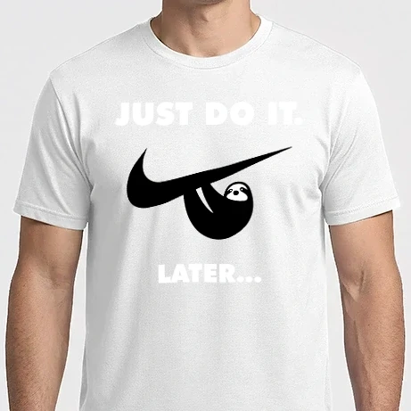 Férfi Imperial póló - just do it later