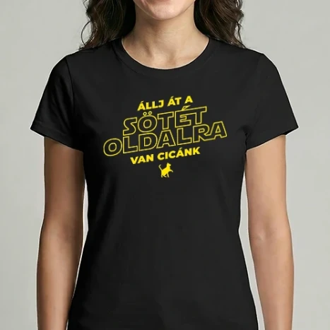 Női Imperial póló - Star Wars sötét oldal cica