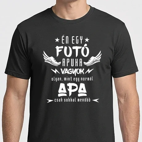 Férfi Imperial póló - Futó apuka vagyok