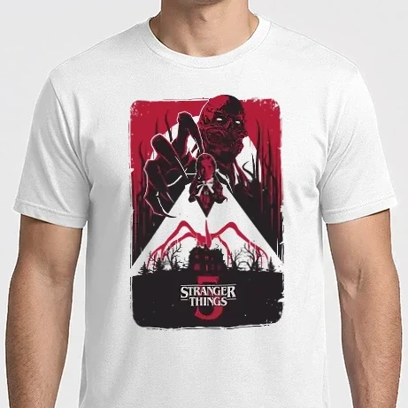 Férfi Imperial póló - Stranger Things 5