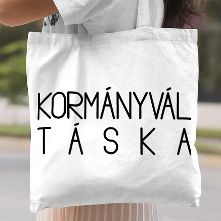 Vászontáska - KormányválTÁSKA
