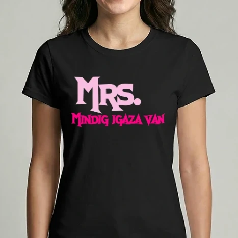 Női Imperial póló - Mrs mindig igaza van színezhető póló minta