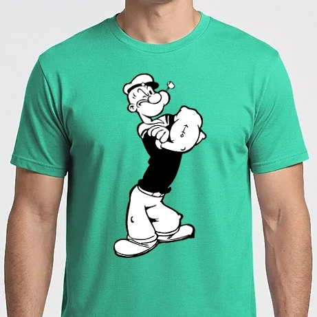 Férfi Imperial póló - Popeye, a tengerész