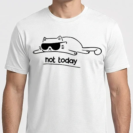 Férfi Imperial póló - not today kitty