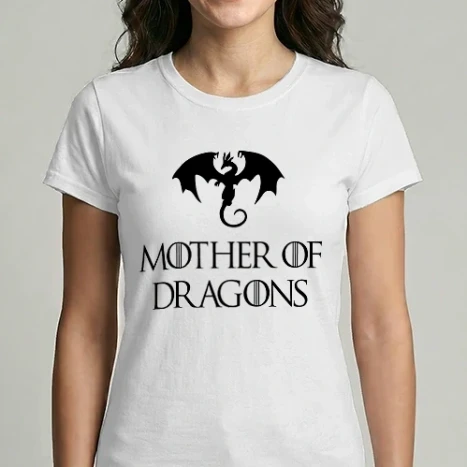 Női Imperial póló - Trónok Harca - Mother of Dragons 4