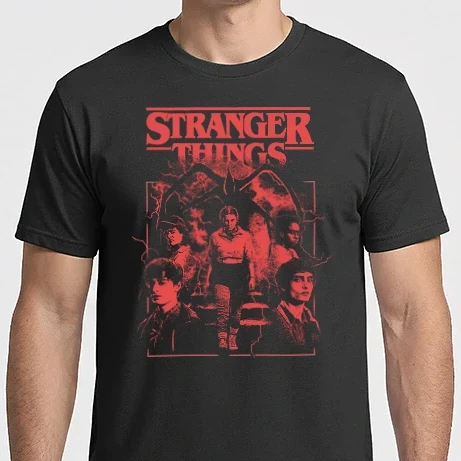 Férfi Imperial póló - Stranger Things 5 évad