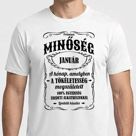 Férfi Imperial póló - Prémium Minőség Január
