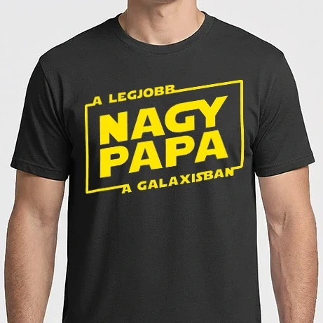 Férfi Imperial póló - star-wars-legjobb-nagypapa-solo