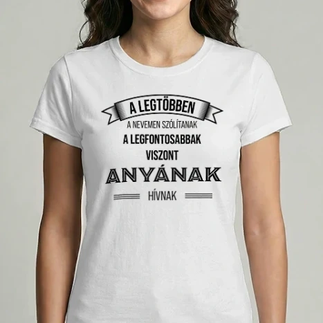 Női Imperial póló - A_legtobben_minta_anya_fekete