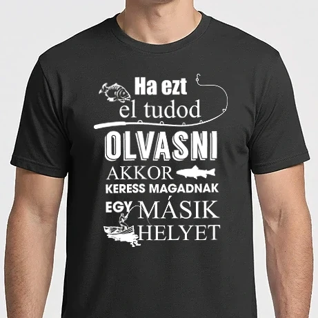 Férfi Imperial póló - Ha el tudod olvasni, akkor keress magadnak egy másik helyet Pecás