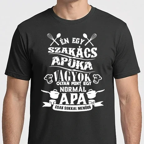 Férfi Imperial póló - Szakács apuka