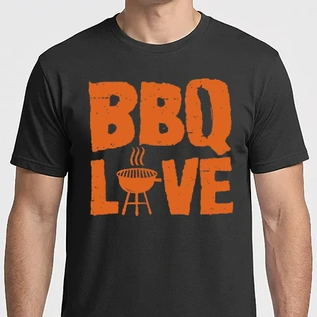 Férfi Imperial póló - BBQ LOVE