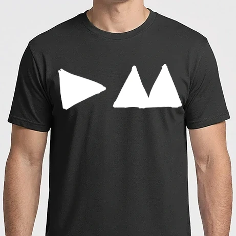 Férfi Imperial póló - DepecheMode triangle 