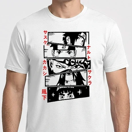 Férfi Imperial póló - Naruto Akatsuki Itachi Sasuke