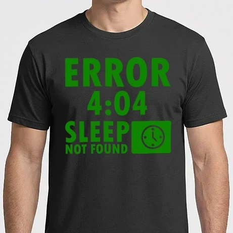 Férfi Imperial póló - Error 404 - Sleep not found!