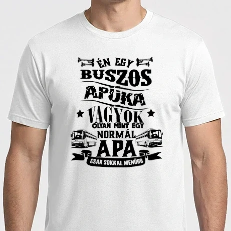 Férfi Imperial póló - Buszos Apuka vagyok
