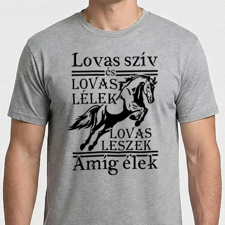 Férfi Imperial póló - Lovas szív