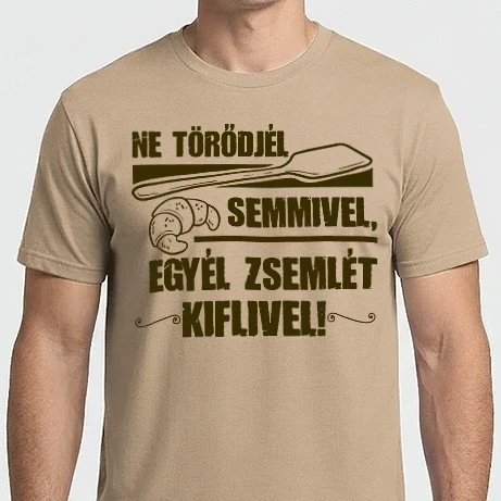 Férfi Imperial póló - egyél kiflit