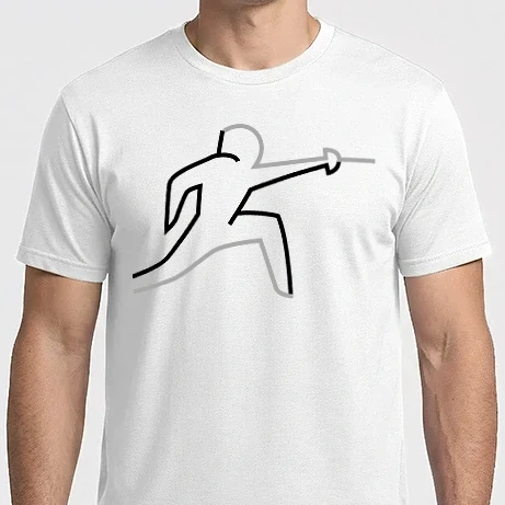 Férfi Imperial póló - Vívás 2 piktogram