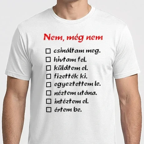 Férfi Imperial póló - Nem, még nem...