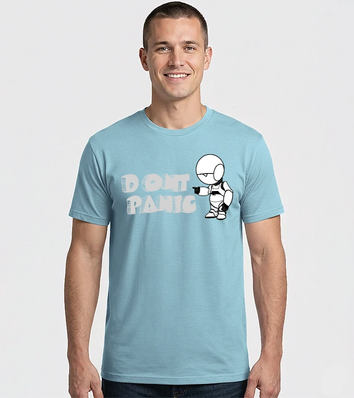 Dont Panic – Férfi Imperial póló