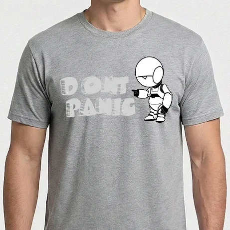 Férfi Imperial póló - Dont Panic