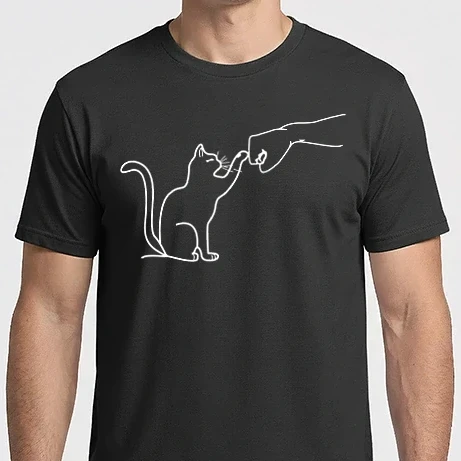 Férfi Imperial póló - Cica Barátság