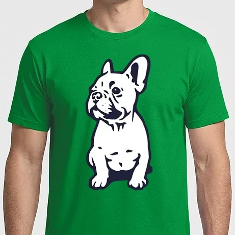Férfi Imperial póló - Francia bulldog