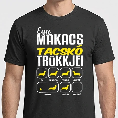 Férfi Imperial póló - Egy makacs tacskó trükkjei