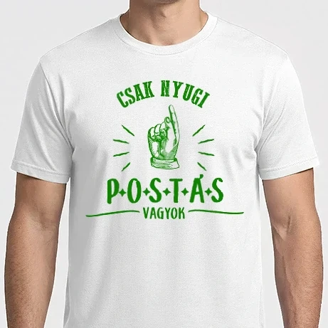 Férfi Imperial póló - Csak nyugi...postás