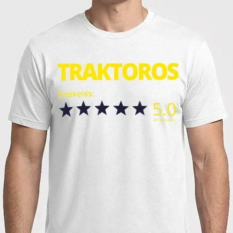 Férfi Imperial póló - Értékelés 5 csillag - TRAKTOROS