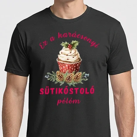 Férfi Imperial póló - Karácsonyi sütikóstoló minta