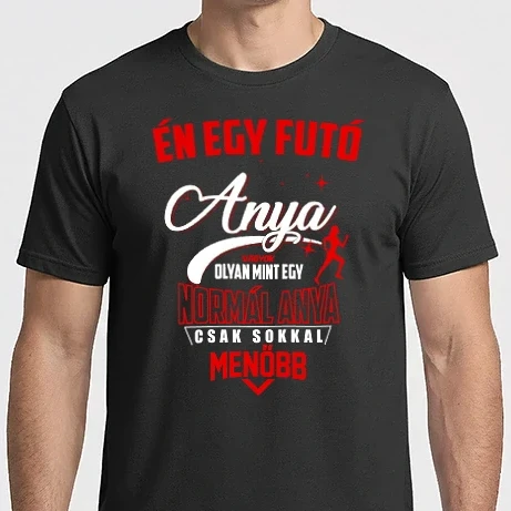 Férfi Imperial póló - Én egy futó Anya vagyok