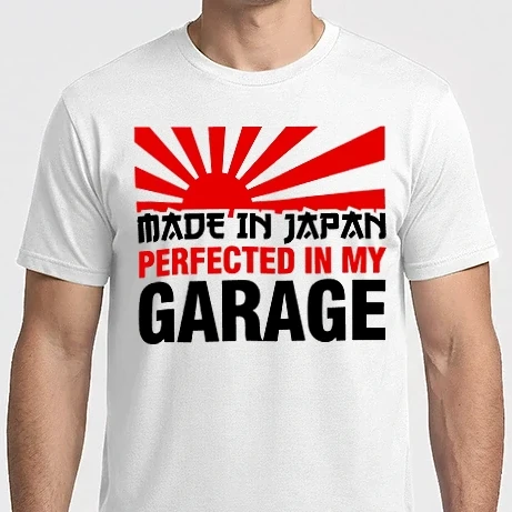 Férfi Imperial póló - Made in Japan Perfected in my Garage