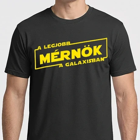 Férfi Imperial póló - star-wars-legjobb-mernok-solo
