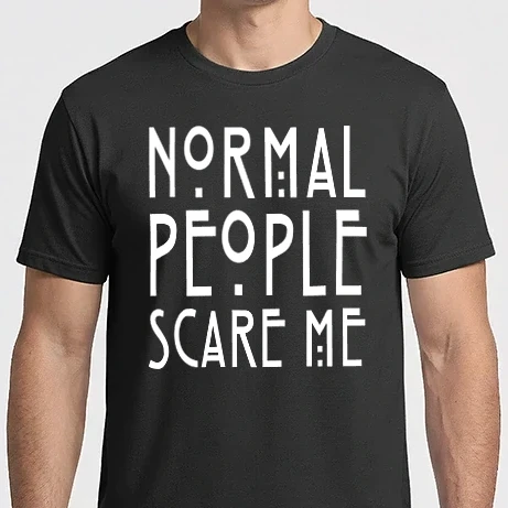 Férfi Imperial póló - American horror story normal people scare me
